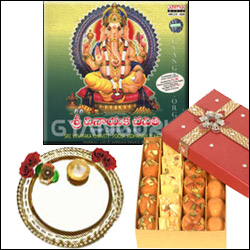 "Pooja Thali Hamper.. - Click here to View more details about this Product